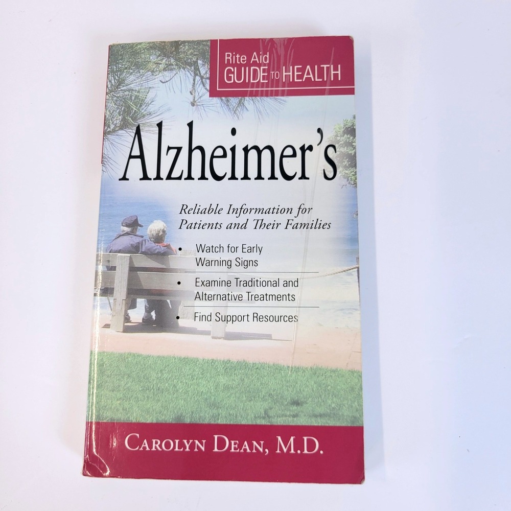 Guide To Health Alzheimers Medical Reference Carolyn Dean MD Paperback Book
